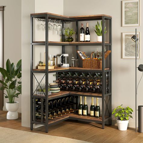 Metal wine racks