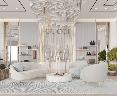 Fancy Store Interior Design, Luxury Boutique Interior, Bridal Shop Interior, Fashion Shop Interior, Luxury Retail Store, Bridal Boutique Interior, Retail Store Interior Design, Retail Space Design, Retail Interior Design