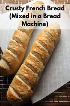 5 Reasons Why I'm in Love With My Bread Maker Machine French Bread Bread Machine, Crusty French Bread Recipe, Bread Machine Mixes, Bread Machine Recipes Sweet, Crusty French Bread, Easy Bread Machine Recipes, Best Bread Machine, Homemade French Bread, Dutch Oven Bread