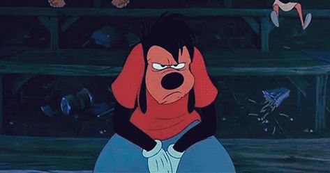 His mad face game is strong. | Community Post: 18 Reasons Max From "A Goofy Movie" Made You Question Yourself Mad Face, A Goofy Movie, A Cartoon Character, Goofy Movie, A Cartoon, Caricatures, Cartoon Character, Real People