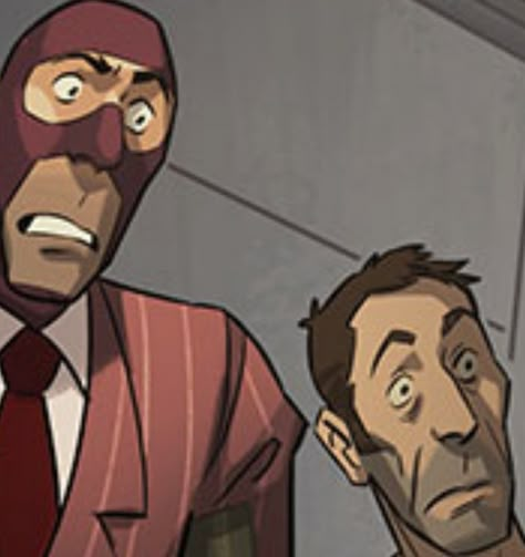 Spy Without Mask Tf2, Scout Tf2 Comic, Tf2 Spy, Spy Tf2, Tf2 Comics, Medic Tf2, Valve Games, Tf2 Memes, Red Team