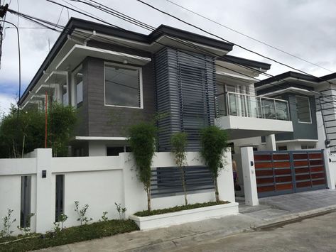 Brand New Zen House in BF Homes, Paranaque City, Metro Manila, Philippines House Philippines, Zen House, Independent House, Manila Philippines, Village House Design, Beautiful House, Village Houses, Metro Manila, Residential Architecture