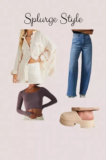 Splurge worthy spring fashion finds from Free People! Featuring the cutest knit top and platform clogs #LTKshoecrush #LTKstyletip #LTKSeasonal Spring Outfit Idea, Casual Spring Outfit, Platform Mules, Platform Clogs, Spring Inspiration, Casual Spring, Spring Outfits Casual, Outfit Idea, Comfortable Outfits