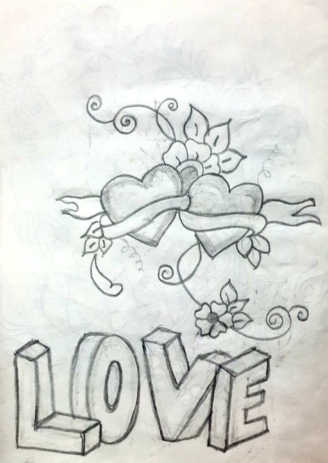 Love Drawing For Boyfriend Romantic, Cute Little Drawings For Boyfriend, Cute Drawings For Bf, First Tattoo Ideas, Easy Graffiti, Easy Graffiti Drawings, Pencil Drawing Images, Easy Drawing Ideas, Drawings For Boyfriend