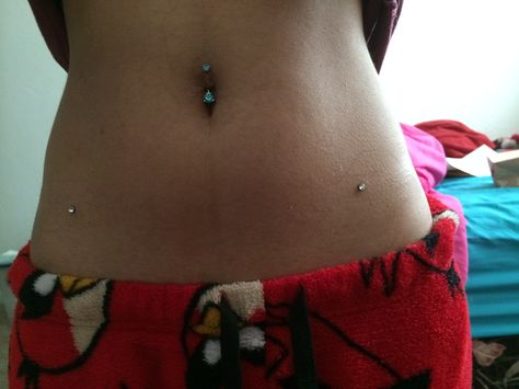 Multiple Belly Button Piercing, Hip Piercings Dermal, Hip Dermals Aesthetic, Belly Piercing Bottom Only, Belly Button Piercing Mom Bod, Hip Dermal Piercing, Hip Dermal Piercing Aesthetic, Outtie Belly Button Piercing, Hip Dermals