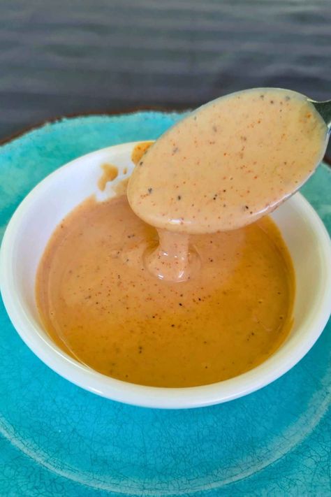 KFC Sauce (Copycat Signature Sauce from Kentucky Fried Chicken) Kfc Twister Wrap Sauce Recipe, Kfc Sauce Recipe, Kfc Sauce, Fried Chicken Sauce, Kentucky Fried Chicken, Crispy Chicken Tenders, Kfc Chicken, Kentucky Fried, Dipping Sauces