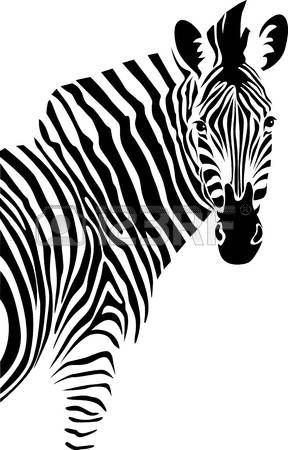 Zebra Vector, Zebra Illustration, Zebra Painting, Zebra Art, Animal Stencil, Black And White Drawing, Stencil Art, Silhouette Art, Black And White Illustration