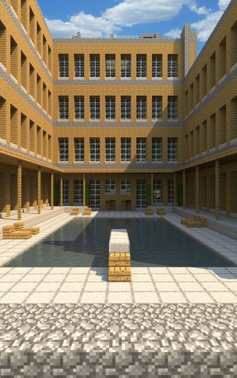 Wood hotel Minecraft Hotel Lobby, Minecraft Hotel, Minecraft City Buildings, Minecraft City, City Model, Minecraft Builds, Minecraft Building, Building Ideas, City Buildings