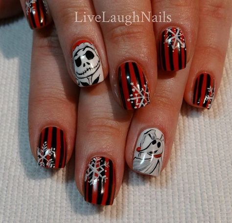 Nightmare before Christmas nails Nightmare Before Christmas Nails For Christmas, Christmas Nails Nightmare Before, Cute Nightmare Before Christmas Nails, Nightmare Before Christmas Nails￼, Jack Christmas Nails, Nightmare Before Xmas Nails, Nightmare Before Christmas Nails Xmas, Nightmare Before Christmas Acrylic Nails, Jack Skellington Christmas Nails