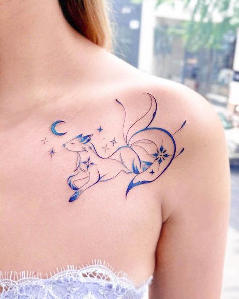 Fantasy in Fine Lines - Tattooist Ehyang Interview - Our Mindful Life Phoenix Back Tattoo, Nature Tattoo Ideas, Floral Back Tattoos, Our Mindful Life, Mystical Tattoos, Becoming A Tattoo Artist, Word Tattoo, Crescent Moon Tattoo, Clover Tattoos