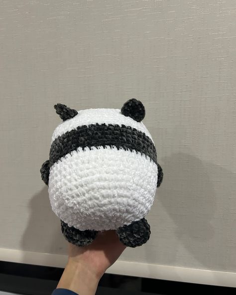 You gotta love a crochet panda 🐼 Crochet commissions are now an option! More on this soon, but send me pic of what you would like or dm me and I can send some options if you like too . . . . . . #crochet #smallbusiness #panda #stufftoy #plushies Me Pic, Crochet Panda, Send Me, Love A, Dm Me, Amigurumi, I Can, Small Business, Toys