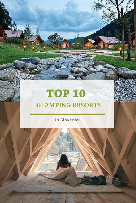 Explore special stories about glamping sites and other unique accommodation facilities in the heart of nature.  #Slovenia #glamping Glamping Resorts, Couple Travel, Luxury Camping, To Infinity And Beyond, Vacation Places, Future Travel, B & B, Slovenia, Vacation Spots