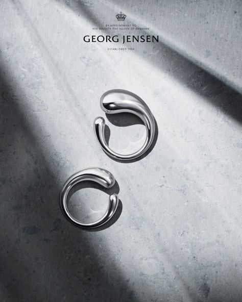 Georg Jensen has always been known for its unique and beautiful jewellery, and the Mercy collection is no exception, with stunning pieces like these silver rings, designed to wrap around your finger. #GeorgJensen #BakerBrothers #DesignerJewellery #ScandinavianDesign #Mercy Georg Jensen Ring, Georg Jensen Jewelry, Georg Jensen, Scandinavian Design, Wrap Around, Beautiful Jewelry, Jewelry Design, Silver Rings, Diamonds