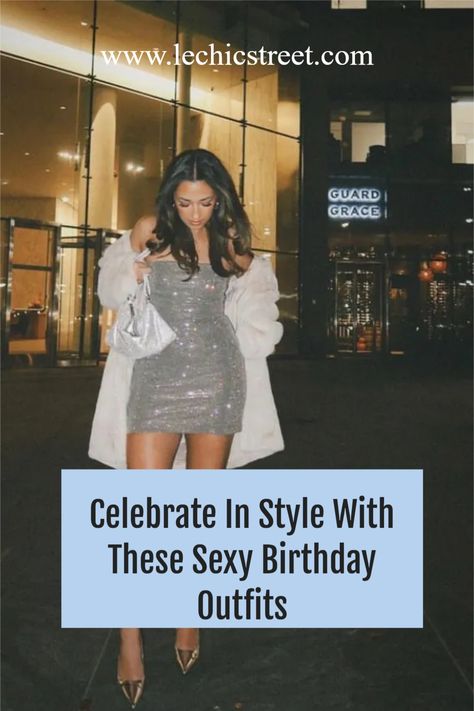 Celebrate In Style With These Sexy Birthday Outfits. Looking for outfit inspiration for your birthday? Plenty of outfit ideas for birthday outfits and birthday looks for your party. Whether it be dress styles or sexy birthday looks for a birthday dinner or birthday outfit for a dinner or club outfit. Check out outfit inspo for your birthday. #outfitinspiration #bithdayoutfit #birthdaylook #bdayparty #outfitinspo Fall Outfits Party Night, Birthday Outfit In December, November Bday Outfit, 21st Bday Outfit Ideas Winter, 21st Birthday Outfits Winter Night, Fall Birthday Dinner Outfit, Cute Birthday Dinner Outfits, Winter Birthday Dinner Outfit, Restaurant Birthday Dinner Outfit