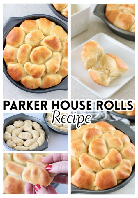 Sister Schubert Rolls Recipe, Parker House Rolls Recipe, Sister Schubert, Yeast Rolls Recipe, Buttery Rolls, Parker House Rolls, Yeast Breads, Paleo Bread, Homemade Dinner Rolls