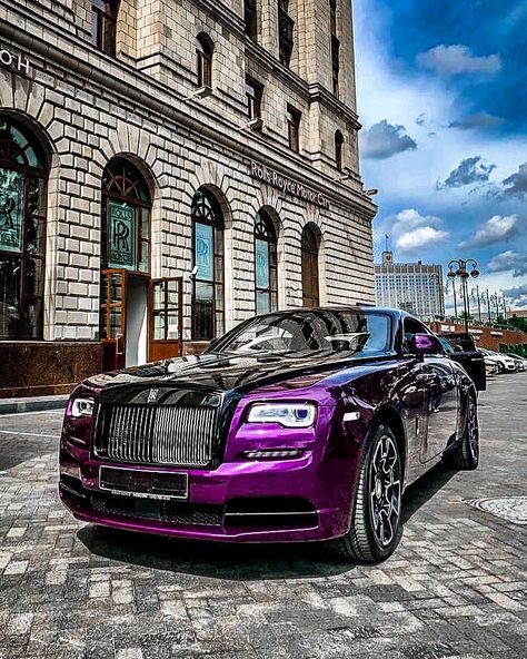 ✅Follow @1.rollsroyce.1 👍 ⠀😍BEAUTIFUL purple color💜👍 ⠀⠀⠀ROLLS-ROYCE💎WRAITH ⠀⠀⠀⠀⠀⠀Double💓💓tap👍 ⠀ Via @rollsroycemoscow ⠀ ⠀ ⠀⠀⠀ ⠀ ⠀⠀⠀⠀⠀⠀⠀ ° °… Rolls Royce Ghost Black, Aesthetic Car Accessories, Rolls Royce Car, Rolls Royce Wallpaper, Billionaire Club, Tokyo Drift Cars, Hd Photography, Rolls Royce Cullinan, Rolls Royce Wraith