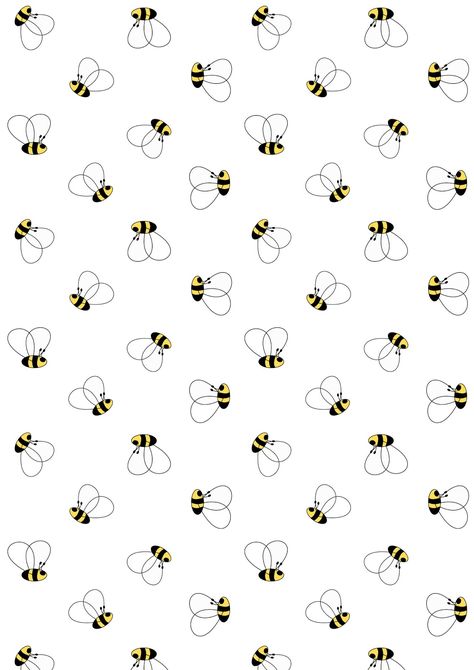 free printable planner stickers and scrapbooking papers Diy Gift Wrapping Paper, Bee Scrapbook, Bee Printables, Free Printable Planner Stickers, Blog Backgrounds, Whatsapp Wallpaper, Bee Art, Planner Printables Free, Printable Planner Stickers