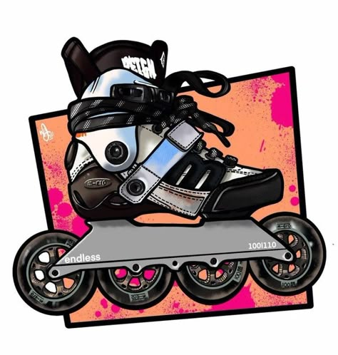 Baby Boy Art, Bus Simulator Indonesia Livery Kerala, Skate Stickers, Inline Skate, Skate Art, Computer Basics, Skateboard Stickers, Easy Doodle Art, Inline Skating