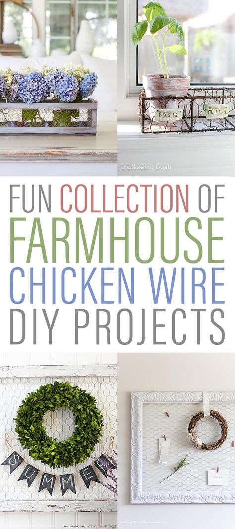 Chicken Wire Diy Projects, Chicken Decorations, Chicken Wire Projects, Chicken Wire Diy, Chicken Wire Art, Chicken Wire Crafts, Chicken Wire Frame, Diy Rustic Home, Cottage Market