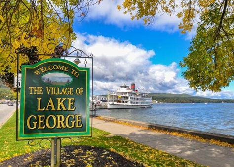 Take A Trolley Tour Of Glen Falls, New York, Then Explore The Historic District Along Lake George Lake George New York Fall, Finance Aesthetic, Glens Falls New York, Lake George New York, Glen Lake, Lake Placid New York, New York Attractions, Retirement Travel, Lake George Ny