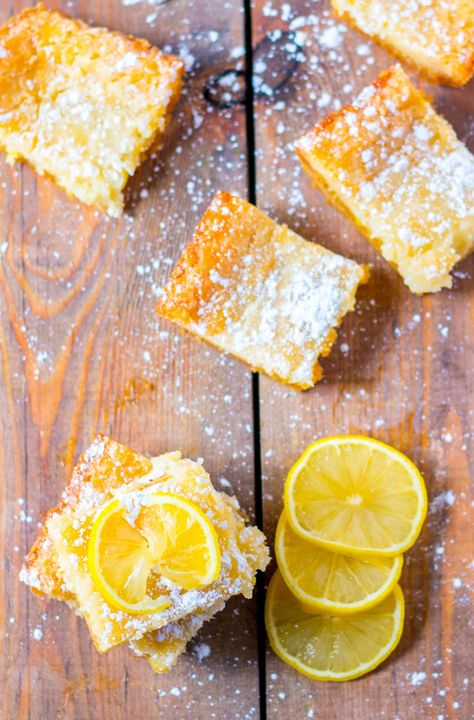 Lemon Gooey Butter Cake - Lemon Cake Mix Butter Cake Recipe Key Lime Gooey Butter Cake, Gooey Lemon Butter Cake, Lemon Bar Cake Recipe, Orange Gooey Butter Cake, Lemon Gooey Butter Bars, Ooey Gooey Lemon Butter Cake, Lemon Ooey Gooey Bars, Orange Ooey Gooey Butter Cake, Lemon Ooey Gooey Butter Cake