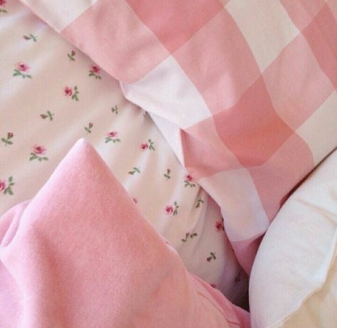 Pink Gingham Aesthetic, Pink Garden Aesthetic, Pink Cozy Aesthetic, Aesthetic Abu Abu, Cozy Pink Aesthetic, Pink Aesthetic Theme, Aesthetic Polos, Art Pfps, Pastel Pink Icons:)