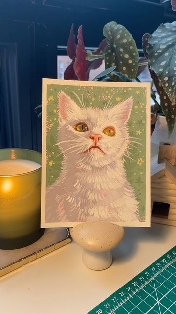 Amina Akhmadeeva on Instagram: "silly painting of my friends cat ! #art #gouache #painting" Cat Gouache, Art Gouache Painting, Art Gouache, Poetry Art, Art Instagram, Gouache Painting, Cat Art, Love Art, Make Your Day