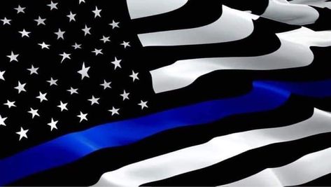 Blue Line Wallpaper, Law Enforcement Flag, Flag Gif, Police Quotes, American Police, Line Wallpaper, Support Law Enforcement, Police Lives Matter, American Flag Wallpaper