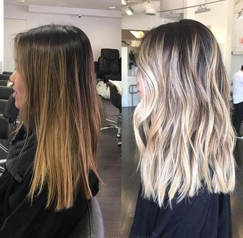 Blonde Bayalage, Bayalage Blonde, Balayage Haircolor, Highlight Color, Blond Balayage, 50 Hair, Blonde Hairstyles, Vlasové Trendy, Hair Magazine