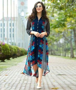 9 Latest Bollywood Kurtis In Trend For 2018 Latest Trending Dresses For Women, Trending Dresses For Women, Frock Style Kurti, Stitched Kurti, Designer Kurtis Online, डिजाइनर कपड़े, A Line Kurti, Kurtis For Women, Party Wear Kurtis