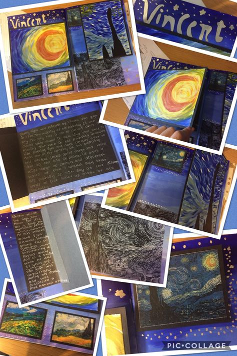 Vincent Can Gogh, Title Page GCSE Student. Year10 Vincent Van Gogh Research Page, Van Gogh Gcse Art, Van Gogh Research Page Gcse, Vincent Van Gogh Gcse Art Page, Van Gogh Gcse Sketchbook, Vincent Van Gogh Artist Research Page, Van Gogh Artist Research Page, Gcse Title Page, Artist Research Page