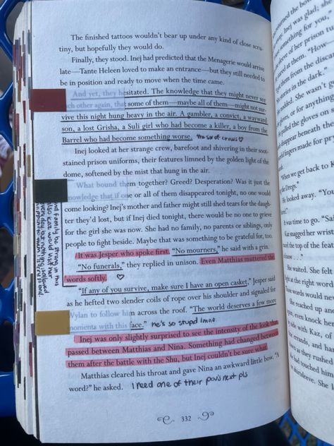 Six Of Crows Annotation, Book Annotations, Reading Aesthetic, Book Annotation, Six Of Crows, Whole Heart, Books For Teens, Crows, Inspire Others