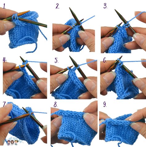 Knitting Icord Bind Off, I Cord Bind Off In The Round, I Cord Bind Off, I Cord Bind Off Knitting, Crochet I Cord, Bind Off Knitting, Knit Techniques, Garter Stitch Knitting, Knitting Hacks