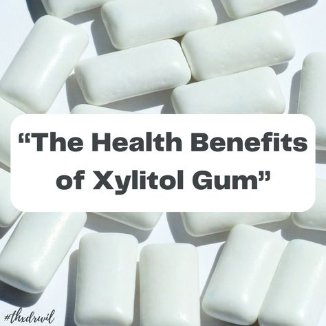 “The Health Benefits of Xylitol Gum” Xylitol gum is something I have been trying out for the past week. I decided to purchase it after reading a lot of research regarding its health benefits. Chewing gum typically contains either sugar or an artificial sweetener - neither of which is ideal. Xylitol gum uses xylitol which is a sugar alcohol. It turns out, chewing xylitol gum has been shown over and over again to reduce dental caries. It also can reduce plaque accumulation... Xylitol Benefits, Xylitol Gum, Artificial Sweetener, Chewing Gum, Chiropractic, Oral Health, Pain Relief, Health Benefits, Gum