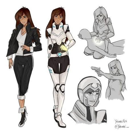 Voltron Oc, Robot Lion, Lance Mcclain, Voltron Comics, Super Hero Outfits, Voltron Ships, Voltron Fanart, Female Hero, White Lion