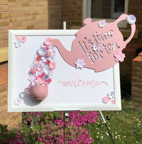 Princess Themed Tea Party, Hi Tea Party Ideas, 3 Tea Party Birthday, Diy Princess Tea Party Birthday, Tea Party Theme Ideas For Adults, Tea Party Photo Booth Ideas, Tea Party Event Ideas, Mother’s Day Tea Party Classroom, Tea Party For 4th Birthday