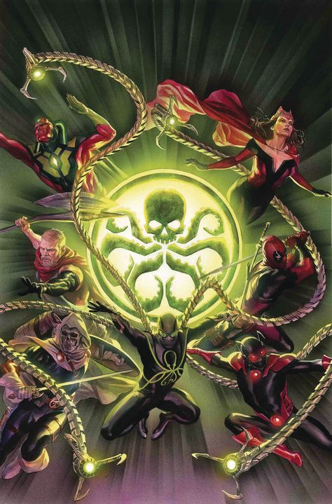 Avengers Team, Alex Ross, Marvel Villains, Marvel Comic Universe, Marvel Entertainment, Marvel Comics Art, Marvel Wallpaper, Marvel Vs, Digital Comic