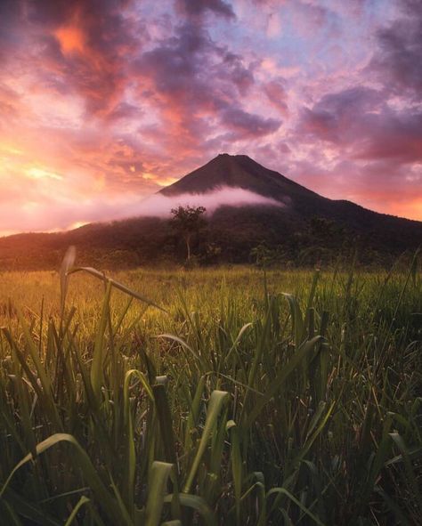 💜 VOLCÁN ARENAL 🌋 Afortunados aquellos que vienen al país y logran ver despejado este lindo Volcán. 📍 La Fortuna, San Carlos, Alajuela 🇨🇷 📸… Arenal Volcano, Visit Costa Rica, Costa Rica Vacation, Adventure Holiday, Shu Uemura, Costa Rica Travel, Family Adventure, Volcano, Vacation Trips