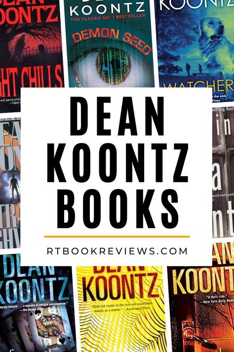 If you love science fiction and horror, you may have heard of bestselling author Dean Koontz! We've gathered his top 15 books to read right here! Tap to see his best books. #deankoontz #scifibooks #scifihorror #horrorbooks Dean Koontz Books, Dean Koontz, Horror Books, Sci Fi Horror, Something To Remember, Sci Fi Books, Beginning Writing, Thriller Books, Best Books