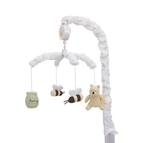 Amazon.com : Disney Winnie The Pooh Classic Pooh Ivory, Sage, Butter Musical Mobile with Hunny Pot and Bees, Ivory, Sage, Butter, Brown : Baby Classic Pooh Nursery, Hunny Pot, Pooh Nursery, Winnie The Pooh Nursery, Sage Butter, Classic Pooh, Baby Boy Room Nursery, Buybuy Baby, Baby Nursery Furniture