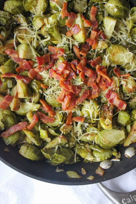 Bacon Vinegar Braised Brussels Sprouts Braised Brussel Sprouts, Brussel Sprout Recipes Roasted, Sprout Recipes, Brussels Sprouts Recipe, Sliced Almonds, Brussels Sprouts, Holiday Dinner, Dried Cranberries, Shredded Cheese