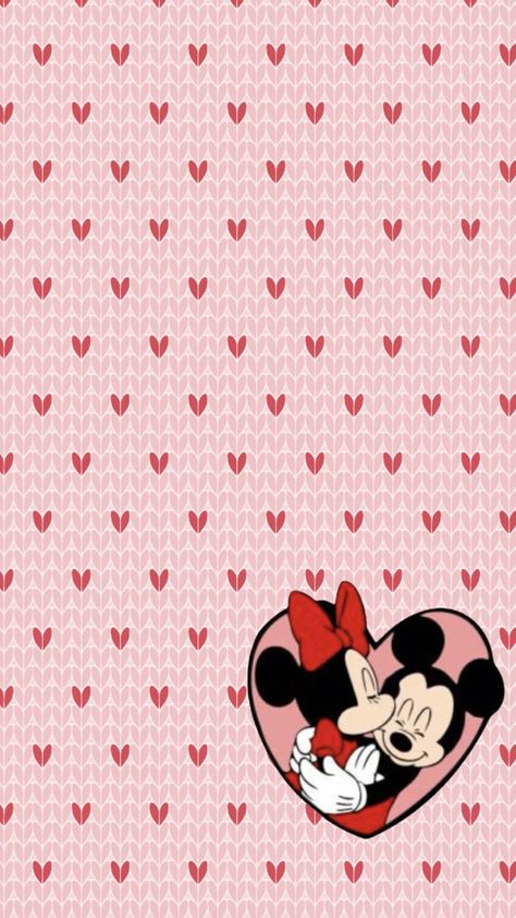 Minnie Mouse Wallpaper, Valentines Day Wallpaper, Mickey Mouse Cookies, Mouse Wallpaper, Day Wallpaper, Disney Valentines, Disney Iphone, Holiday Cross Stitch, Disney Wall