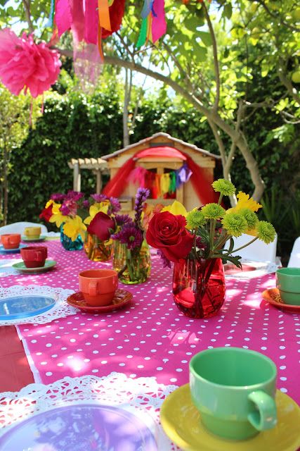 Not My Own: The Rainbow Tea Party Birthday party idea!! Rainbow Tea Party, Kids Baking Party, Tea Party Birthday Party, Bought With A Price, Birthday Party Idea, Multicolor Wedding, Girls Tea Party, Rainbow Food, Birthday Candy