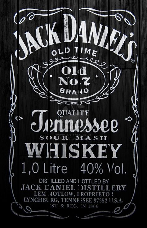 Jack Daniels Aesthetic, Jack Daniels Wallpaper, Jack Daniels Decor, Jack Daniels Label, Vintage Whiskey, Jack And Coke, Logos Vintage, Album Artwork Cover Art, Jack Daniels Distillery