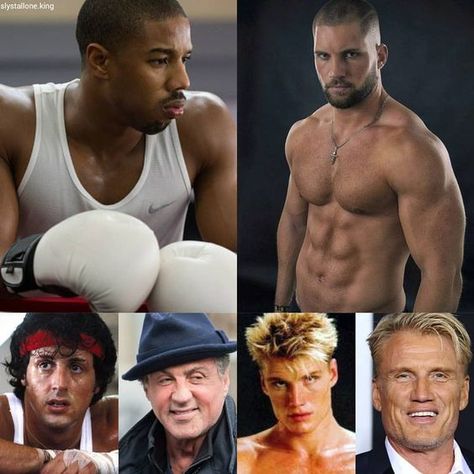 Rocky Adrian, Viktor Drago, Adonis Creed, Rocky Series, Ivan Drago, Rocky Film, Michael Bakari Jordan, Apollo Creed, Sly Stallone