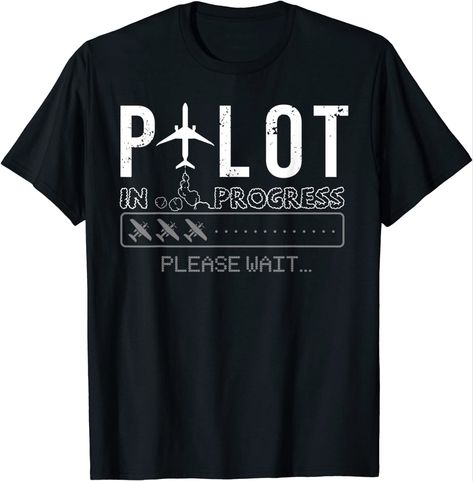 Fun flight aviation joke shirt Future Pilot, Airplane Gifts, Pilots Aviation, Novelty Clothing, T Shirt Image, Design Reference, Branded T Shirts, Cool Shirts, Shoes Jewelry