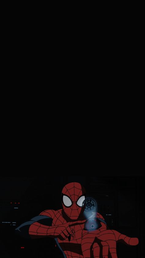 Ultimate Spider Man Wallpaper, Ultimate Spiderman Wallpaper, Spiderman Aesthetic, Marvel Ultimate Spider Man, Spiderman Wallpaper, Spiderman Web, Superhero Cartoon, Black Spiderman, Awesome Wallpapers