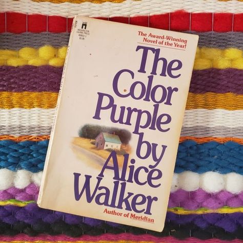 The Color Purple Book Cover, The Color Purple Alice Walker, Heartbreaking Books, The Color Purple Book, Tbr Bookshelf, The Color Purple Musical, But Im A Cheerleader, What Is Reading, Black Literature