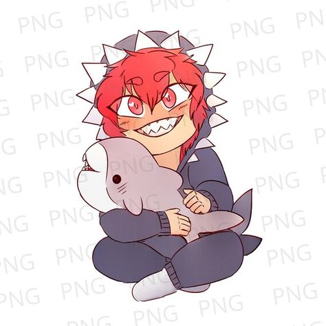 Kirishima In A Shark Onesie, Shark Animation, Anime Shark, Shark Pfp, Animal Pfp, Shark Wallpaper, Mha Pfp, Shark Onesie, Mha Wallpaper