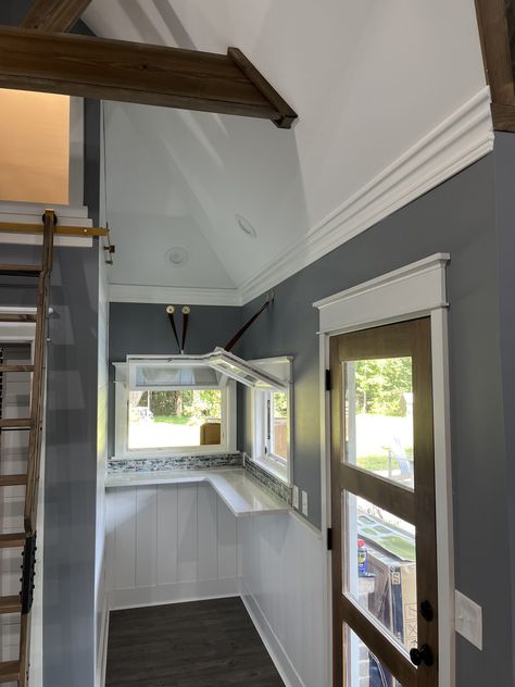 Vaulted Ceiling Crown Molding – Photo Contest Crown Molding Above Window, Crown Molding Vaulted Ceiling, Ceiling Crown, Foam Crown Molding, Diy Crown Molding, Foam Crown, Ceiling Crown Molding, Acoustical Ceiling, Man Cave Bathroom